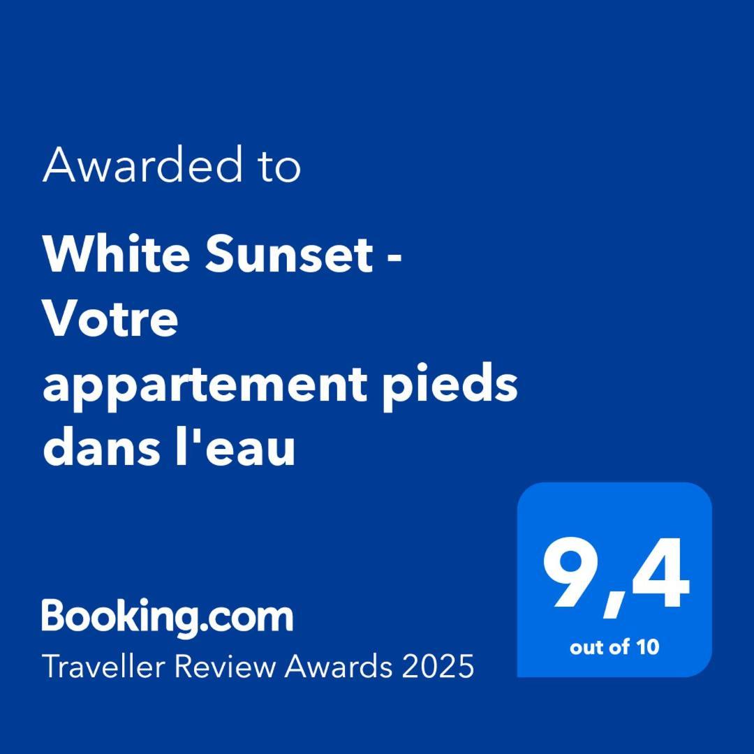 White Sunset - Votre Appartement Pieds Dans L'Eau Trois Bassins Exteriör bild